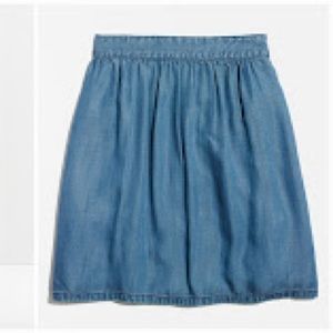 MADEWELL JEAN SKIRT - 2